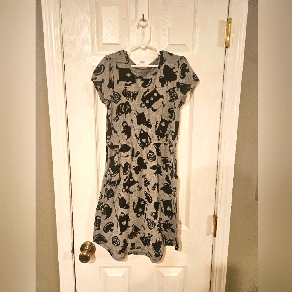 Lularoe Alice in Wonderland Dress